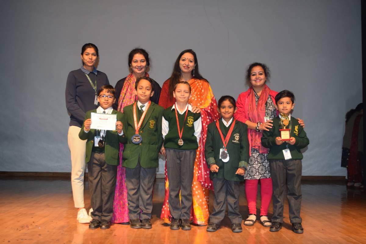Sports Achievers Of Primary Wing, DPS, GBN