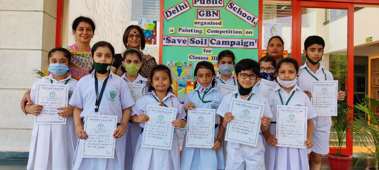 Painting Competition on 'Save Soil Campaign'