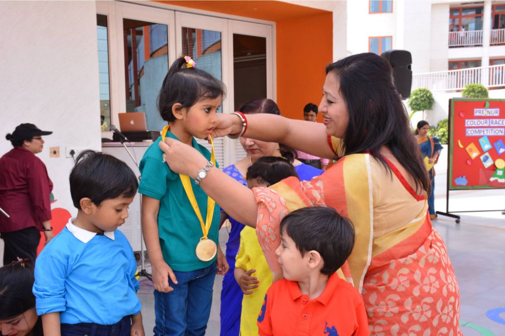 2ND PRE-SCHOOL SPORTS DAY CELEBRATED AT DPS,GBN